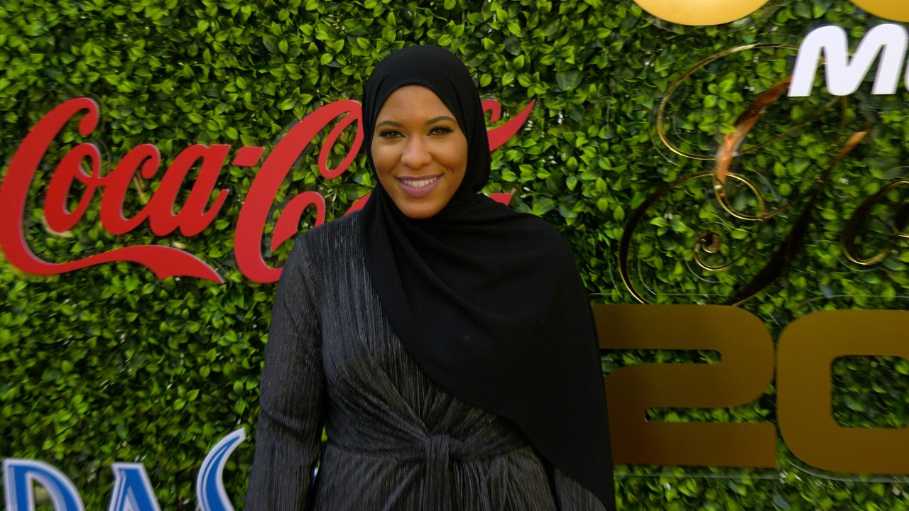 Ibtihaj Muhammad 7th Annual "Gold Meets Golden" Red Carpet Fashion