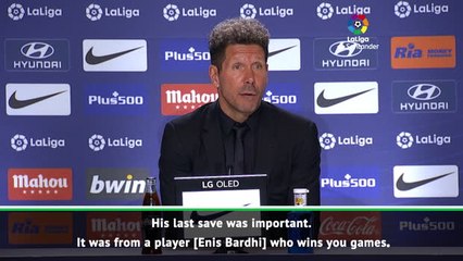 Oblak is the best in the world - Simeone