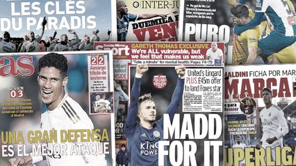 Le double buteur Raphaël Varane encensé en Espagne, l’offre dingue de MU pour James Maddison de Leicester