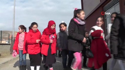 Köy çocukları sinema ile tanıştı