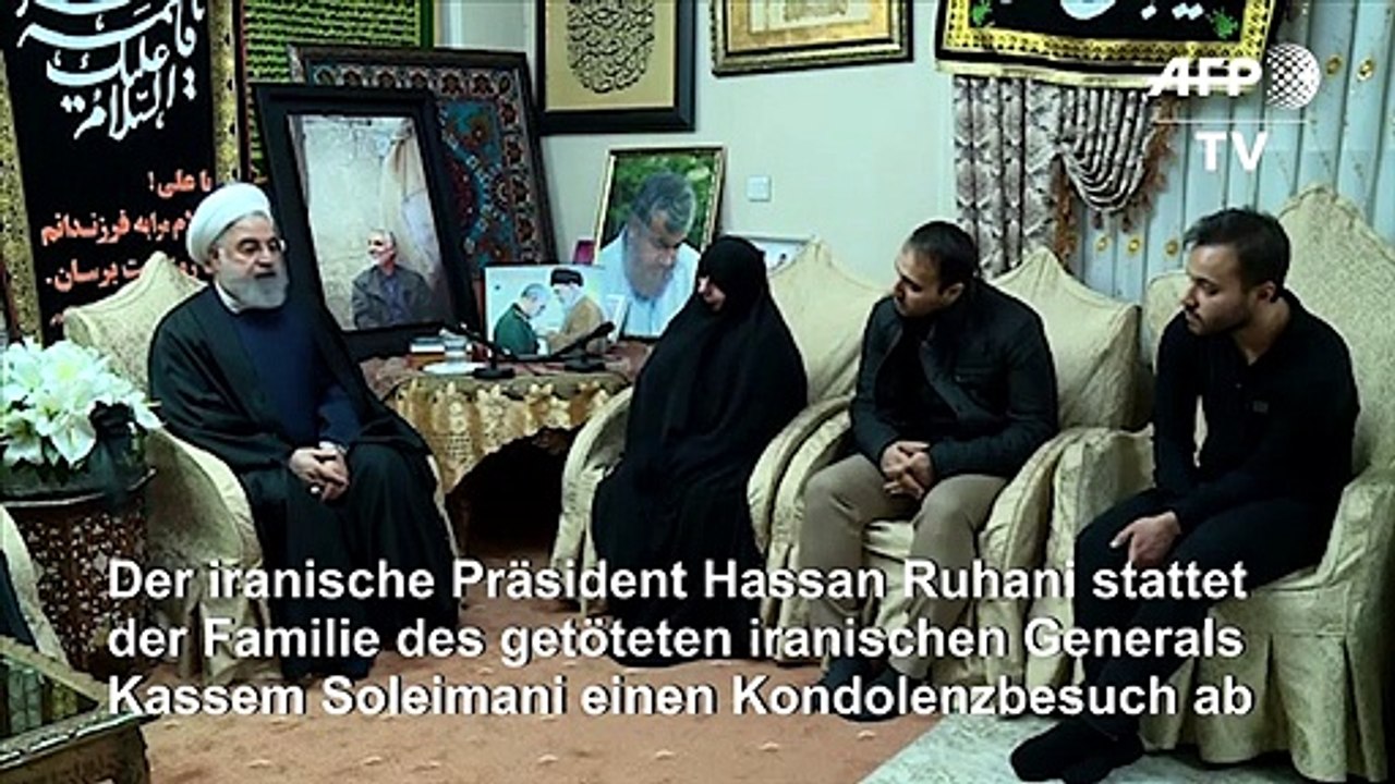 Ruhani verspricht Soleimans Familie Rache
