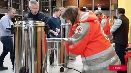 Les naufragés de l'air recueillis à Aix-les-Bains