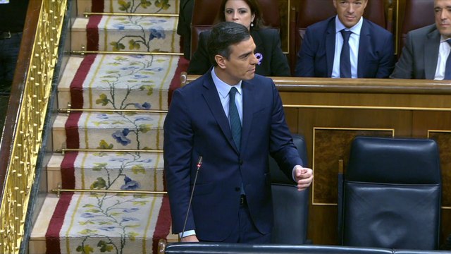 Sánchez replica las intervenciones al Grupo Mixto