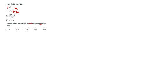 Sıradışı Analiz Yayınları TYT 2. Deneme Sınavı - Matematik 24. Soru