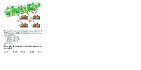 Sıradışı Analiz Yayınları TYT 2. Deneme Sınavı - Matematik 39. Soru