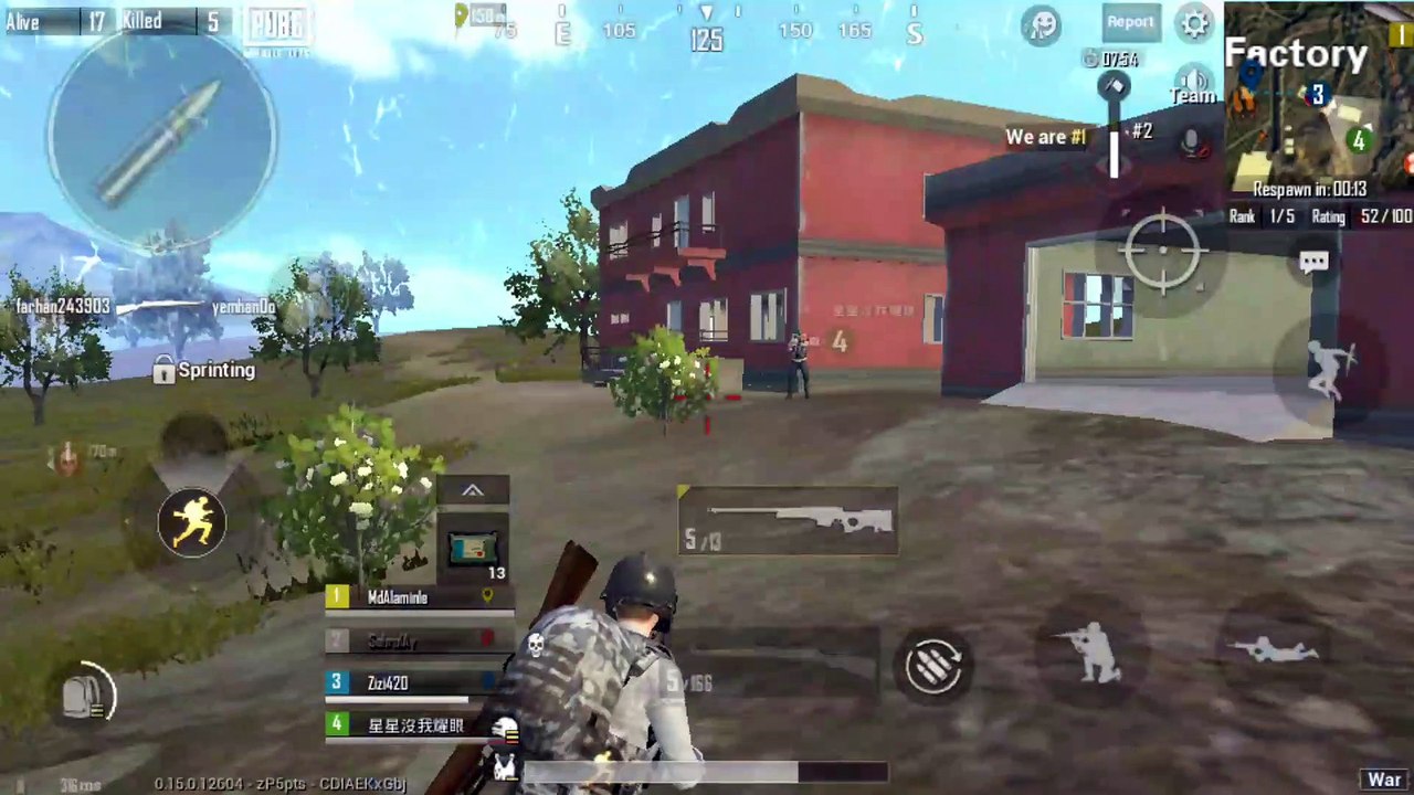 Pubg mobile Op punch.