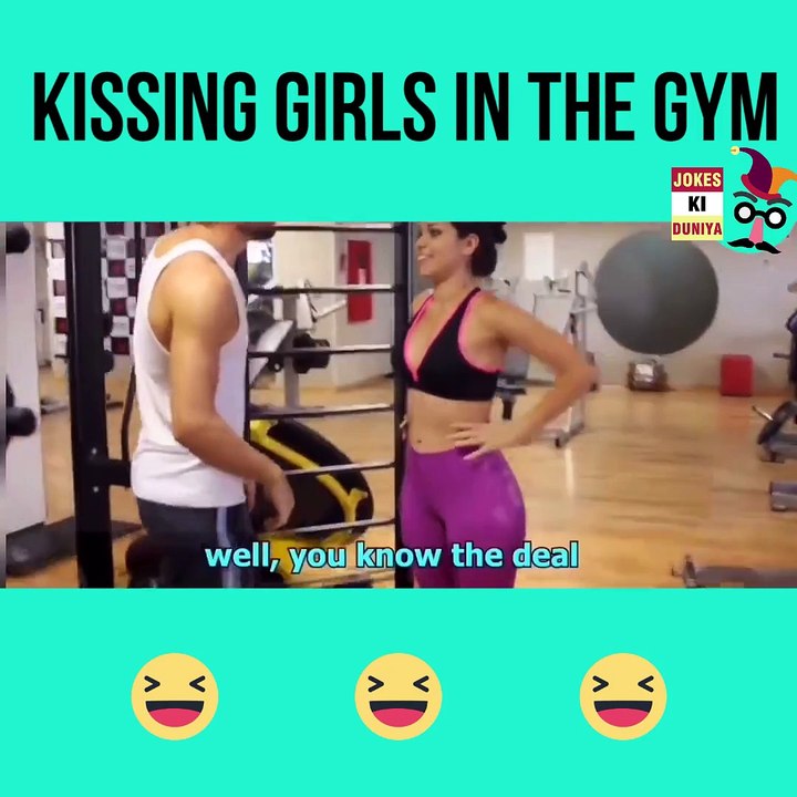 KISSING GIRLS IN THE GYM
