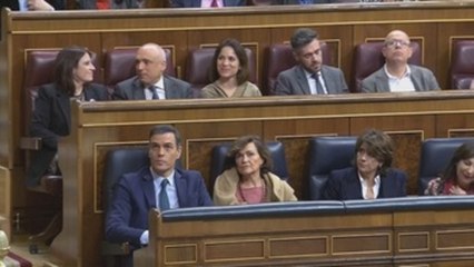El Congreso rechaza la investidura de Sánchez en primera votación (C)