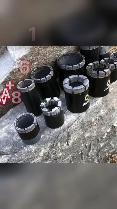 NQ Diamond Core Bit. HQ #suRfacedrilling,#ROCKCORING, #GEOLOGICALDRILLING,#JINSHIDRILLTECH,#JSEXPLO,#DRILLTECH,#GEODRILLING,#SPT