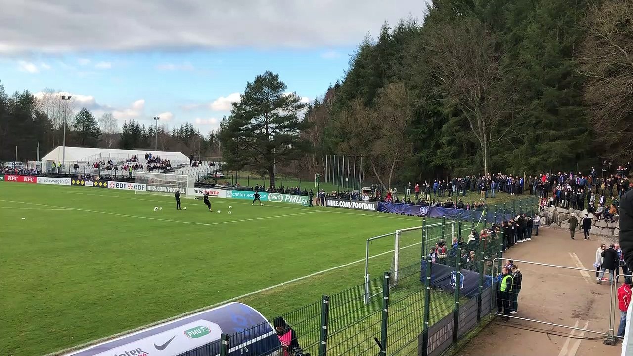 Coupe de France : ambiance au stade Gasser avant Raon-l'Etape - Lille