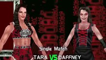 TNA Cross The Line Mod Matches Tara vs Daffney