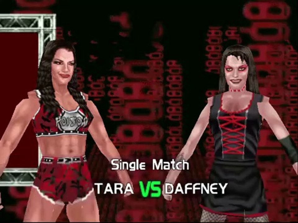 TNA Cross The Line Mod Matches Tara vs Daffney