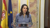 Arrimadas (Cs) compara a Meritxell Batet con Carme Forcadell