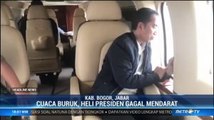 Cuaca Buruk, Helikopter Presiden Jokowi Gagal Mendarat di Sukajaya