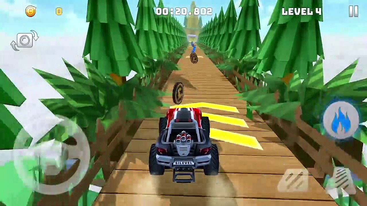 Mountain Climb Stunt - Fun Monster Truck Game.