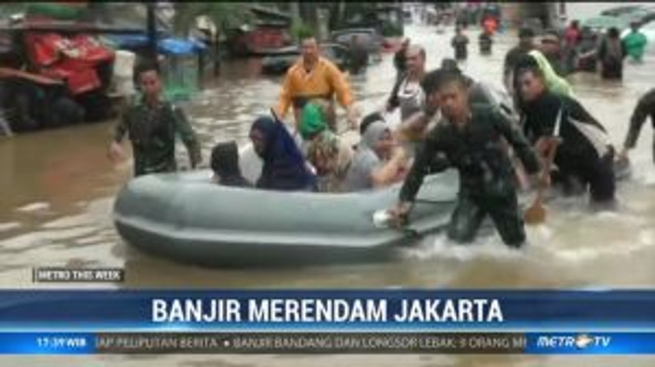 Banjir Merendam Jakarta