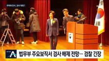 추미애 검사 배제 인사 촉각…한국당 “직권남용”
