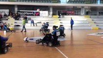 Tournoi de foot fauteuil à Périgny (Charente-Maritime)