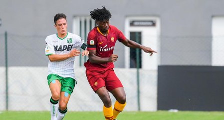 Le joli but de William Bianda avec les U19 de l'AS Roma