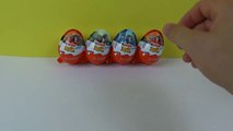 4 EGGS KINDER JOY SURPRISE JURASSIC WORLD 2018*KINDER JOY SORPRESA*