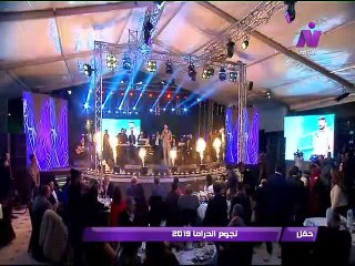 الفنان خالد سليم فى حفل نجوم الدراما 2019