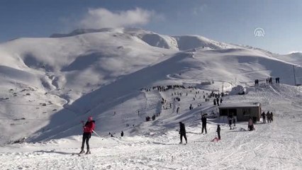 Zigana'da kayak sezonu açıldı