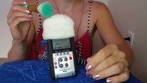 ASMR Microphone Brushing Soft Spoken