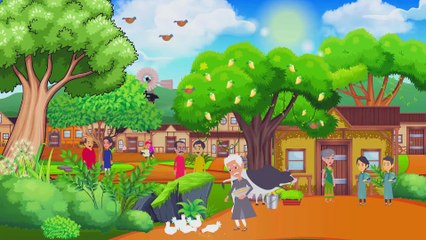 Greedy Brother Story -- Hindi Moral Stories -- Hindi Cartoon