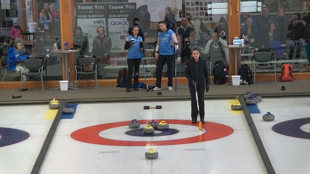 Qualico Mixed Doubles QF Morris/Homan vs Martin /Griffith