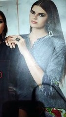 designer denim kurti