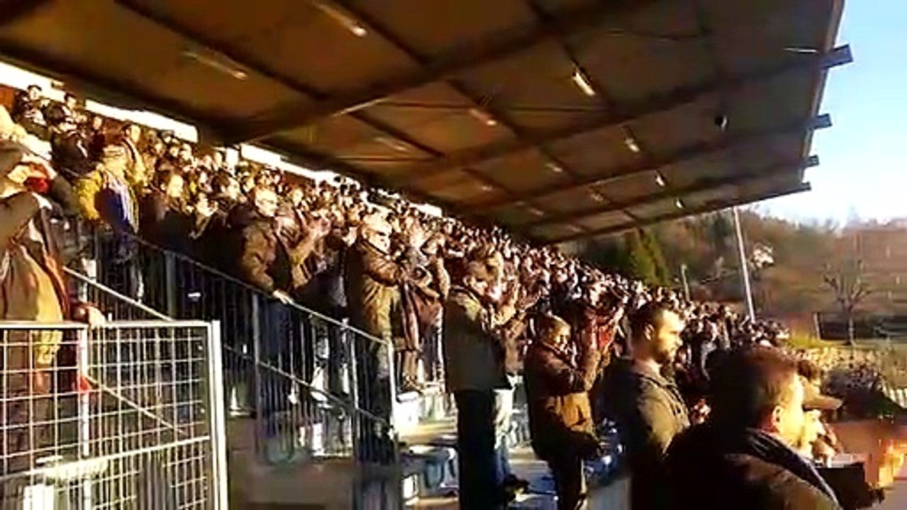 Coupe de France : supporters et joueurs de Lille saluent l'US Raon