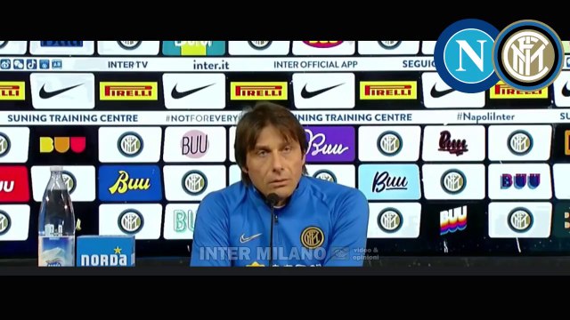 VERSO NAPOLI-INTER: CONFERENZA STAMPA di ANTONIO CONTE – INTEGRALE