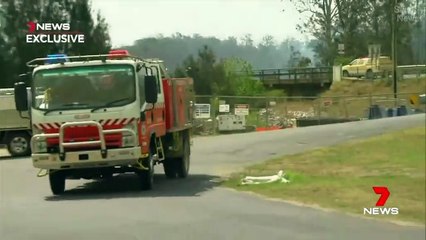 Furious firefighter tells PM Scott Morrison to get f****