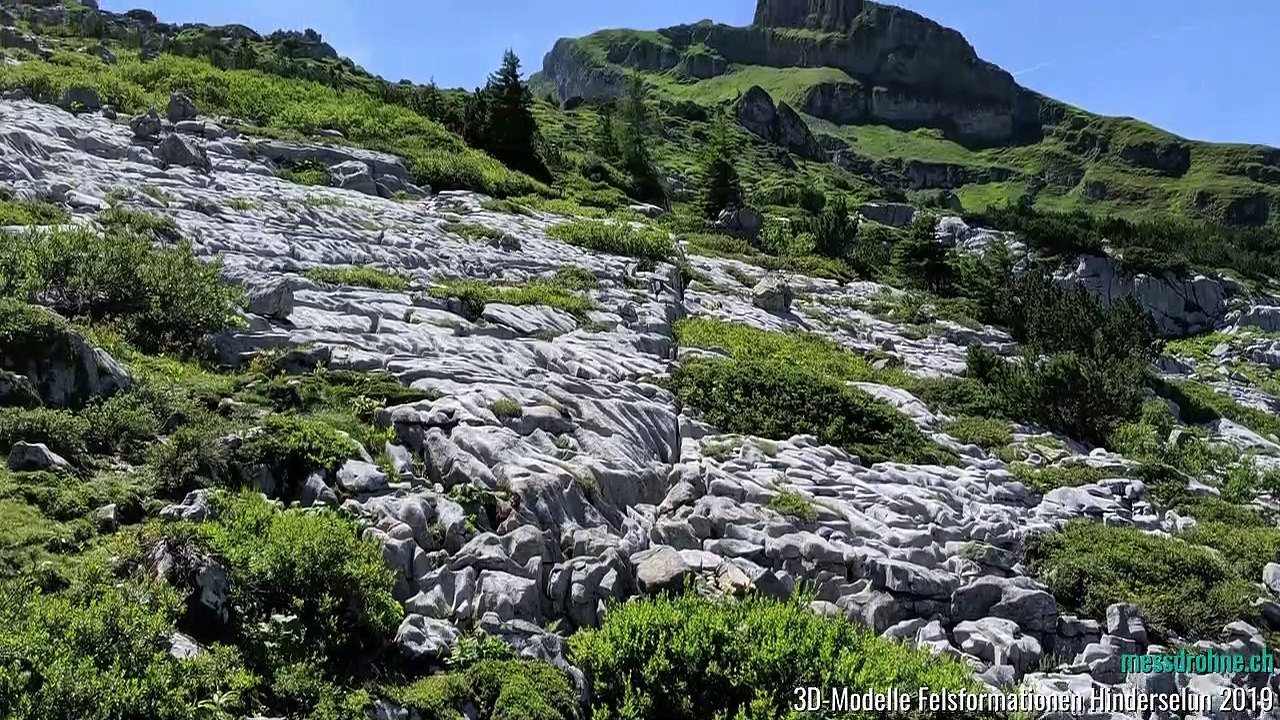 Berechnung 3D-Modelle von Felsformationen mittels terrestrischer Photogrammetrie