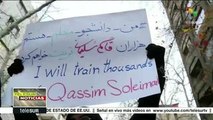 teleSUR Noticias: Irán: Restos del general Soleimani llegan a Ahvaz