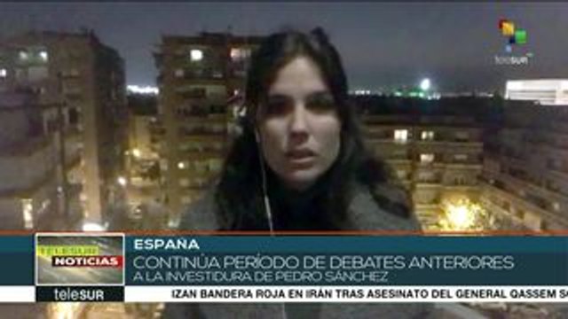 España: Pedro Sánchez pide al Congreso voto para nuevo gobierno