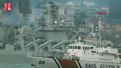 Rus füze gemisi İstanbul Boğazı'ndan geçti!