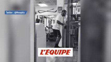 Depay débute sa rééducation - Foot - L1 - OL