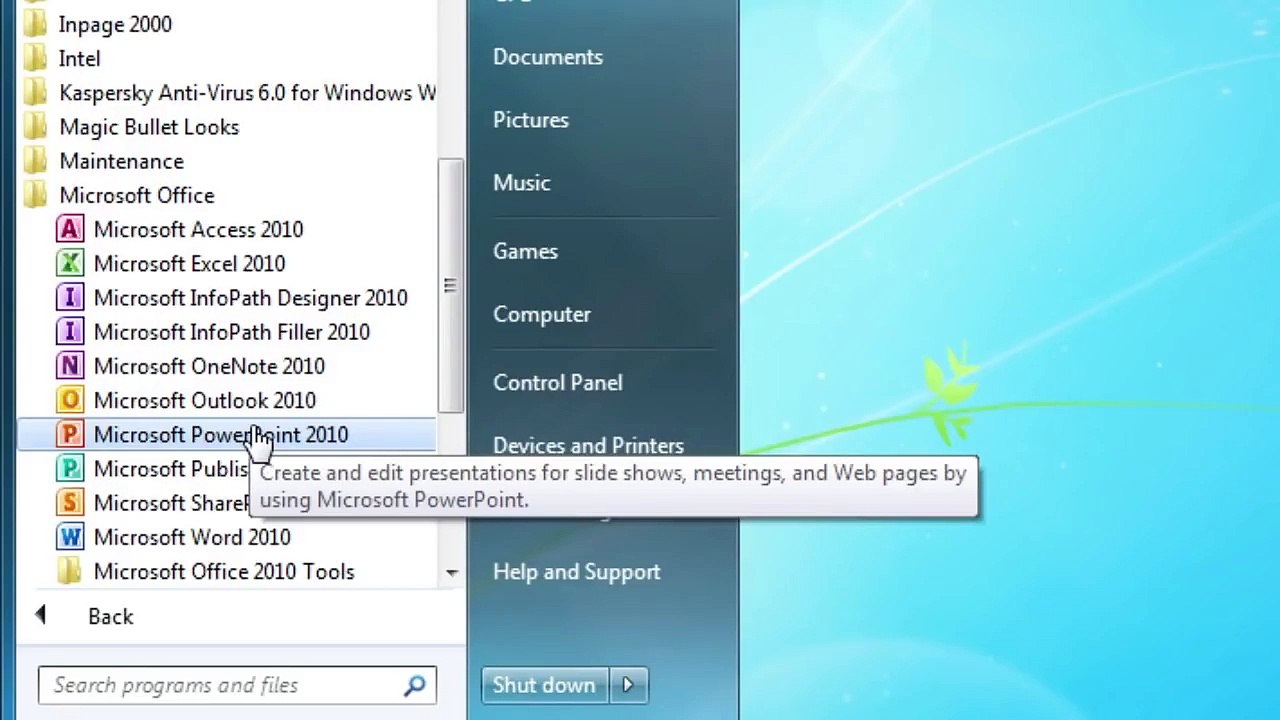Computer Training Part 9 - Starting With Microsoft PowerPoint Lecture 1 in Urdu_Hindi