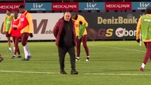 Galatasaray ikinci yarı hazırlıklarını sürdürdü