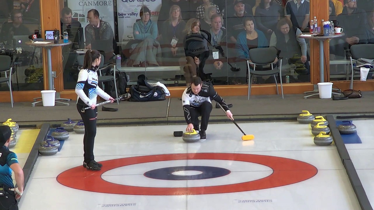 Qualico Mixed Doubles SF Anderson/Dropkin vs Birchard/Schneider video Dailymotion