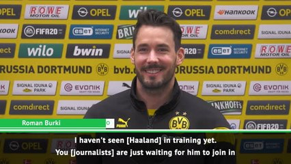 Burki excited by Haaland's Dortmund arrival