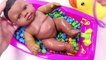 Nursery Rhymes Finger Song Baby Doll Bath Time DIY Colors Orbeez Polapo Ice Cream