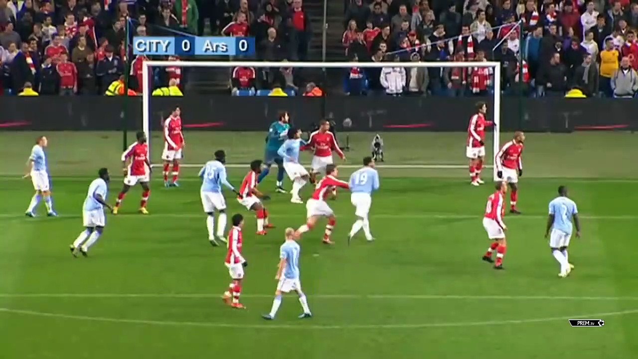 Manchester City 3-0 Arsenal - League Cup 2009/2010