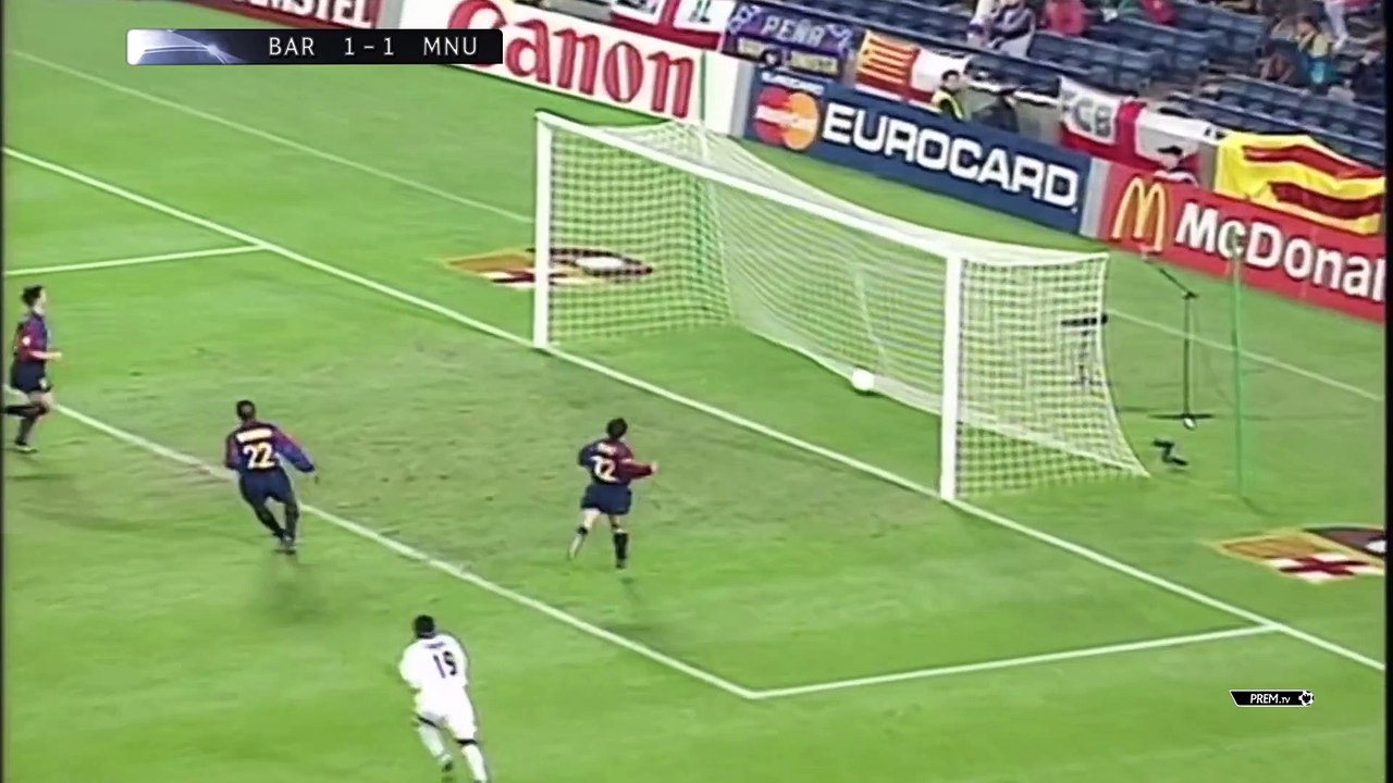 Barcelona 3-3 Manchester United - UCL 1998/1999 [HD]