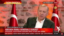 Cumhurbaşkanı Erdoğan’dan Kasım Süleymani açıklaması: ''Karşılıksız bırakılmaz diye düşünüyorum''