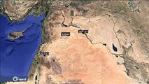طائرات مجهولة تستهدف قاعدتين للميليشيات الإيرانية بمحيط البوكمال شرق دير الزور