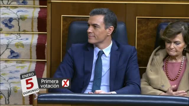 El fantasma del 'tamayazo' sobrevuela la investidura de Sánchez en segunda votación