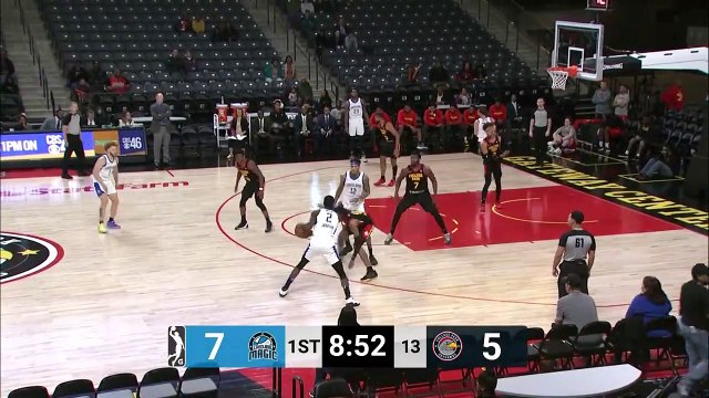 BJ Johnson Posts 25 points & 11 rebounds vs. College Park Skyhawks