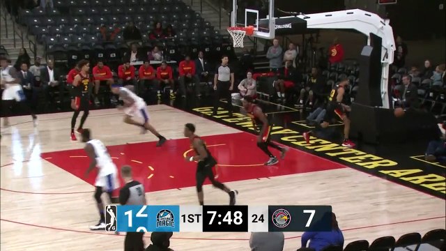 Michale Kyser Posts 12 points & 10 rebounds vs. College Park Skyhawks